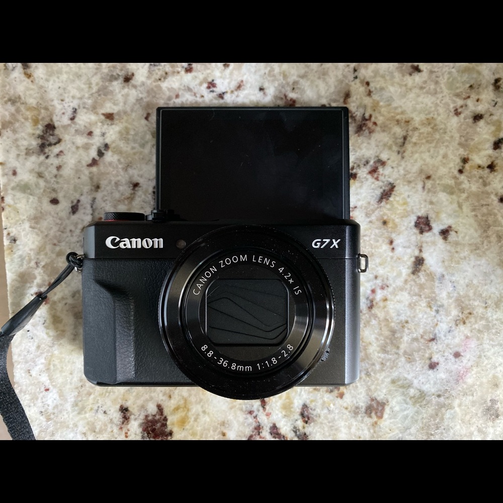 Canon g7x power shoot mark ii camera